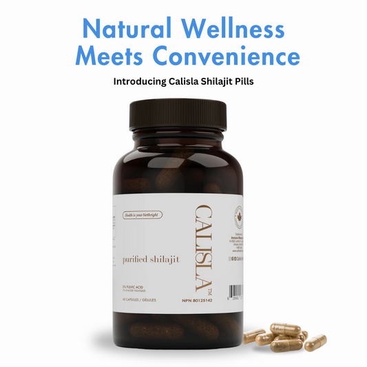 Shilajit Vegan Capsules - 60 Count - 2 Month Supply - NPN 80125142