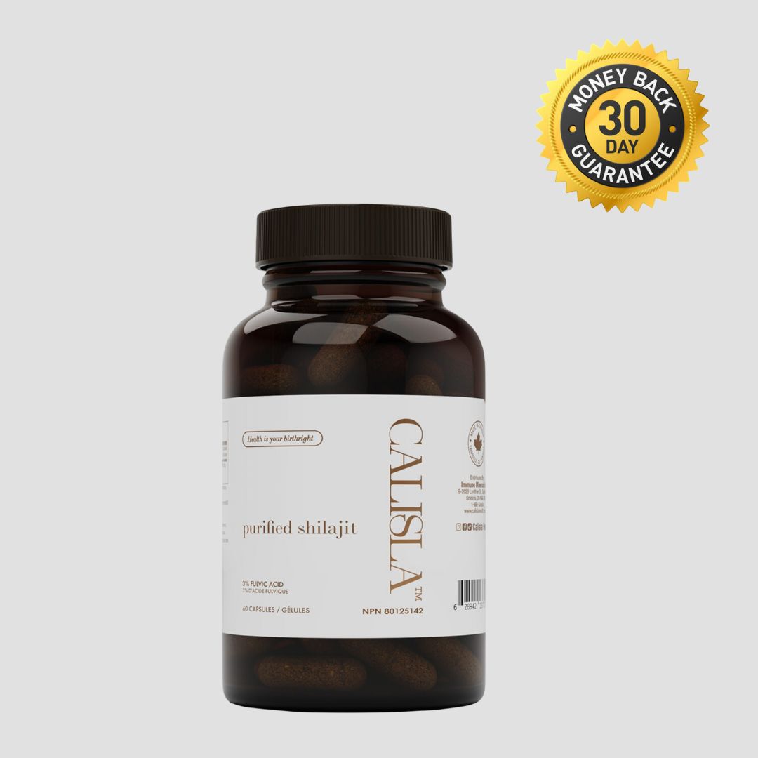 Shilajit Vegan Capsules - 60 Count - 2 Month Supply - NPN 80125142