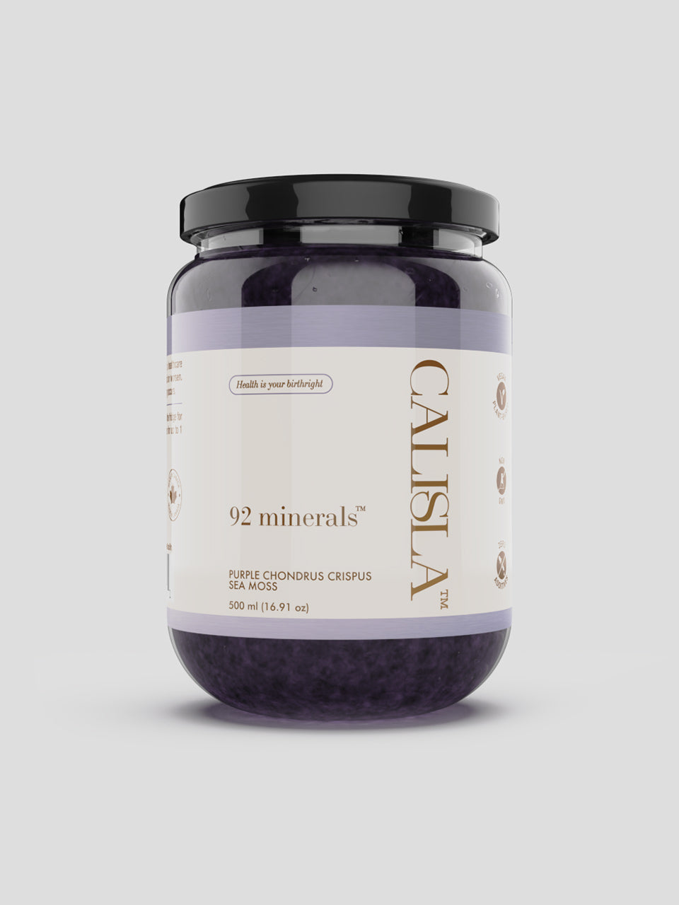 Purple Irish Sea Moss Gel