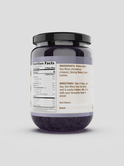 Purple Irish Sea Moss Gel