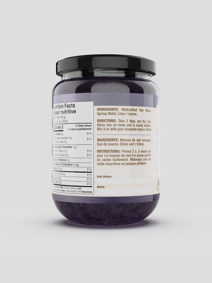 Purple Irish Sea Moss Gel